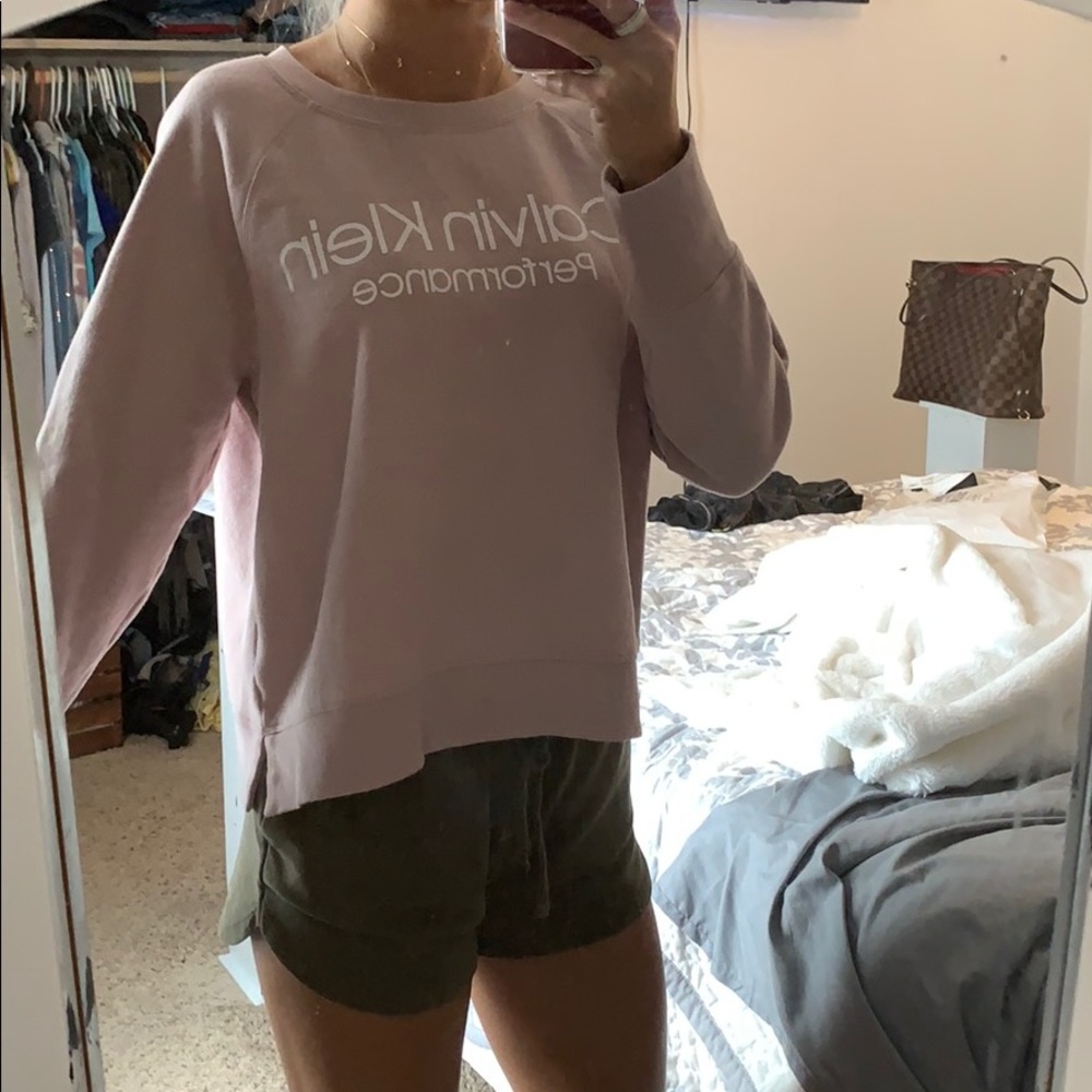 Pink CK crewneck